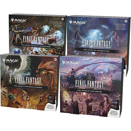 Alle 4 - Final Fantasy - Scene Boxes - Magic the Gathering
